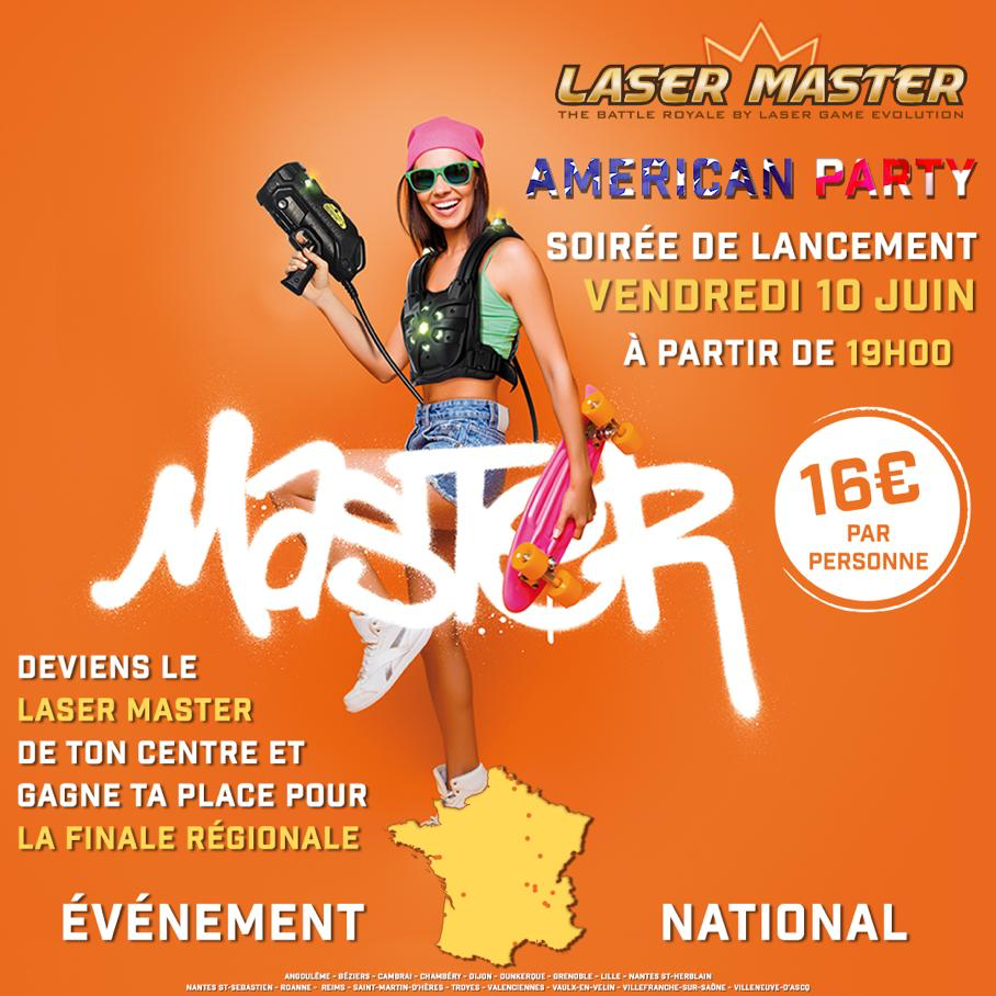 Soirée Laser Master – Battle Royal – Laser Game LIMAS